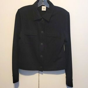 Cabi Black Snap Button Jacket